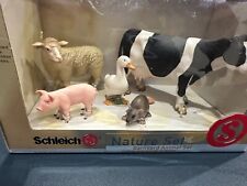 Rare, Retired Schleich Barnyard Animals Set Mint In Original Box 5 Piece Set picture