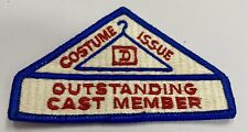 Rare Vintage Disneyland Costuming Department Outstanding Castmember Patch picture