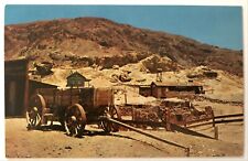 CALICO GHOST TOWN, Yermo ~ VINTAGE FREIGHT WAGON ~Knott’s Berry Farm~ postcard picture