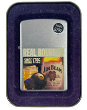 Jim Beam Real Bourbon Zippo Lighter Collector New Limited Edition Made in USA picture