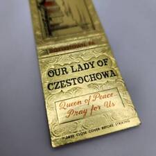 Vintage Matchbook Our Lady of Czestochow Catholic Shrine Doylestown Pennsylvania picture