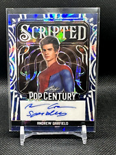 2024 LEAF POP CENTURY ANDREW GARFIELD SCRIPTED INSCRIBED AUTO 