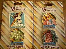 Set of 4 Disney Vacations Club Member Exclusive Pins picture