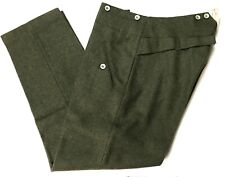 WWI GERMAN M1915 INFANTRY FIELD GREY WOOL TROUSERS-SMALL 32 WAIST picture
