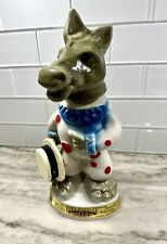 Vintage 1968 Jim Beam Political Circus Decanter Democrat Horse W/Hat And labels picture