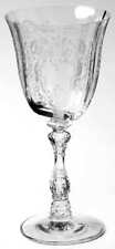 Fostoria Meadow Rose Clear Claret Wine Glass 148269 picture