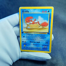 Pokemon Card - Krabby 51/62 - 1st Edition - Fossil Set - German - Near Mint picture