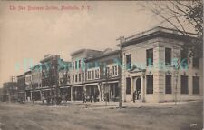 Monticello NY - NEW BUSINESS SECTION - Postcard Catskills picture