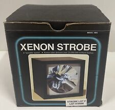 Vintage Xenon Strobe Light Original Box Variable Speed Model 1005 Tested Works picture