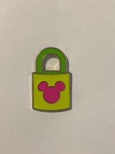 Disney Trading Pin Yellow Pink Green Lock p5 picture