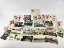 Lot World War I Military Theme Postmarked Postcards Fort Sheridan 1917 1918 1920 picture
