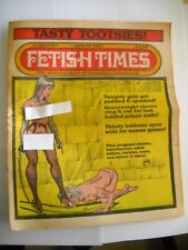FETISH TIMES NEWSPAPER #183 Vintage 39pg 1989 BDSM photos, contacts stories picture