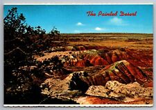 Postcard Colorful Painted Desert East of Holbrook Arizona    B 27 picture