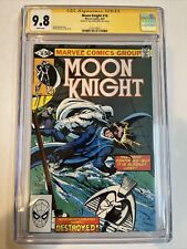 Moon Knight (1981) # 10 (CGC 9.8 SS WP) | Signed Sienkiewicz picture