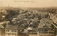 c1910 RPPC Postcard; Birdseye View West Bend WI No.4 Washington County  picture