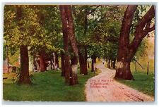 c1950's Drive at North End of Devils Lake Baraboo Wisconsin WI Postcard picture