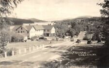 PC1/ Long Lake Adirondacks New York RPPC Postcard c1940s Long View Hotel 16 picture