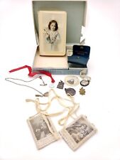 Antique 1928 May & Malone Jewelers First Communion Childs Set picture
