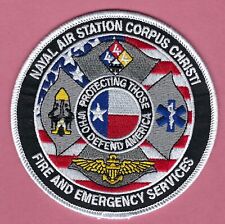 CORPUS CHRISTI NAVAL AIR STATION TEXAS FIRE RESCUE PATCH picture