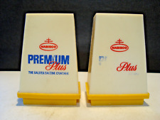 Nabisco Premium Plus Saltine Cracker Vintage Plastic Salt & Pepper Shakers picture