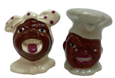 Vintage Americana Ceramic Salt And Pepper Shakers picture