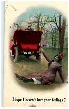 c.1916 I Hope I haven't Hurt Your Feelings? Bamforth Postcard Posted Romance  picture