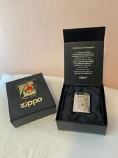 Zippo 75th Anniversary Commemorative Edition (Unfired) Lighter picture