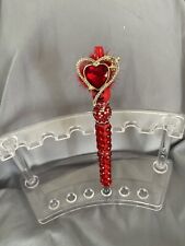 Fancy BLING Red Heart Design Inspired Custom Made picture