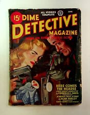 Dime Detective Magazine Pulp Jun 1946 Vol. 51 #3 GD picture