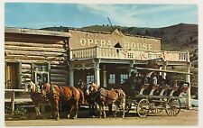 Stagecoach at Virginia City, Montana Postcard picture
