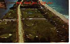 Vintage Postcard Palm Beach Par 3 Golf Club Aeiral View Beach c1964 -1561 picture