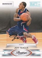 2009-10 Jeff Teague Prestige Draft Picks Light Blue Autographs #169 /100 RC Car picture
