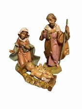 1991 Fontanini Heirloom Nativity Collection “The Holy Family” 3pc. Figurine Set picture