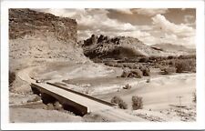 RPPC Moab Valley, Arches National Park, Moab, Utah- 1950 Posted photo Postcard picture