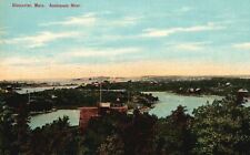 Vintage Postcard Annisquam River Gloucester Massachusetts MA Hugh C. Leighton picture