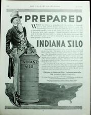 1916 Indiana Silo Co. Full Page Print Ad Large Format 11 X 14 Inches C31G picture