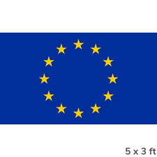 5x3' European Union EU Flag - Sale Was £6.99 Now £4.99 -  picture