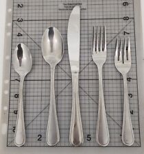 Oneida Accord Stainless 10 Place Settings 50 Ct Gloss Outline Frosted Heavy picture
