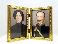 WWI Soldiers and Wife Framed Color Portrait picture