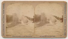 YELLOWSTONE SV - Giant Geyser Cone - TW Ingersoll 1880s picture