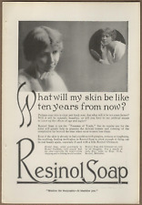 1917 Resinol Soap Healing Medication Baltimore MD Antique Print Ad picture