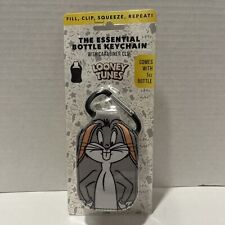 Looney Tunes Bugs Bunny Bottle Keychain Sauce Lotion Holder With Clip NWT picture