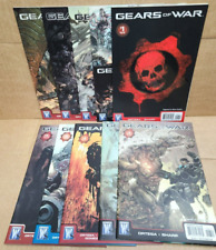 Gears Of War #1 2 3 4 5 6 7 8 9 12 Wildstorm Comics 2008 Set Lot Run 1st Print picture