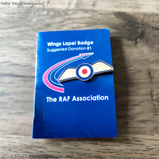 RAF Association Wings Appeal Enamel Wings Lapel Pin Badge picture