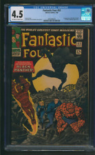 Fantastic Four #52 CGC 4.5 Marvel Comics 1966 1st Appearance of Black Panther picture
