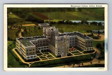Salina KS-Kansas Marymount College, Antique c1947 Vintage Souvenir Postcard picture
