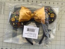 NEW - Disneyland Club 33 - 2023 ‘Doors’ Minnie Ears - Black and Gold picture