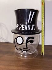 Vintage Mr Peanut Planters Countertop Store Display Container Plastic picture