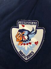 Vintage Warhawks Arrowhead Highshool Hartland Wisconsin Patch picture