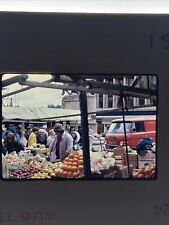 1973 Original 35mm Slide Commer Van British Vehicle Farmers Market Ektachrome picture